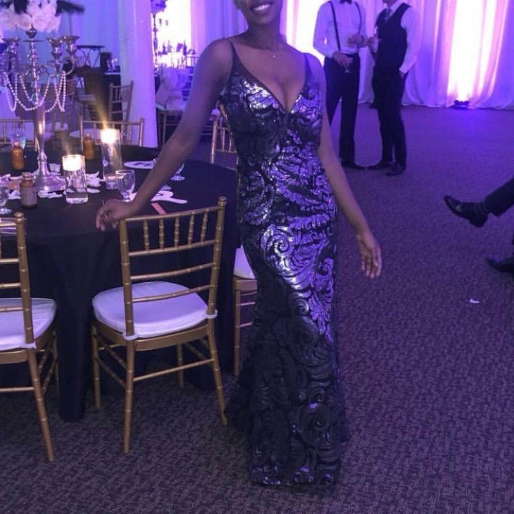 Open back Event Dress